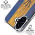 Barbados Flag Dark Wood iPhone 17 MagSafe Case